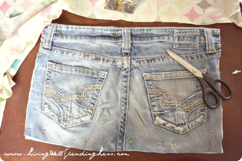 Tips Recycle Old Jeans 