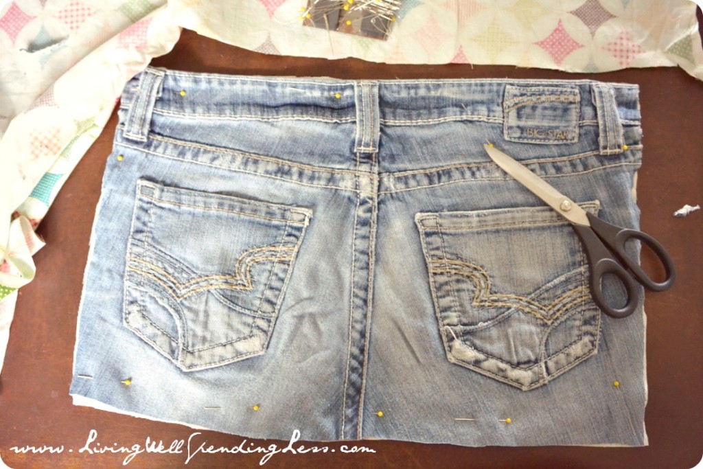 Tips Recycle Old Jeans 