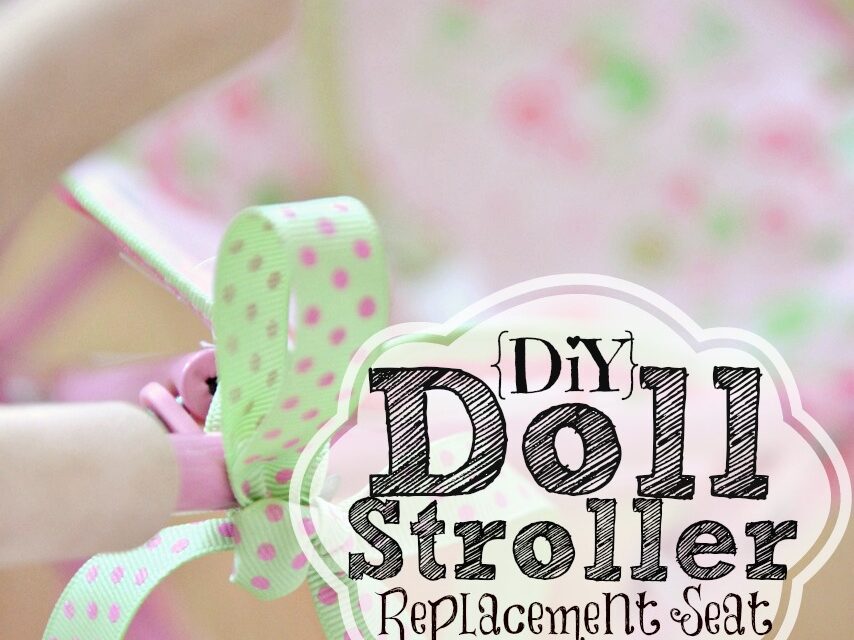 DIY Doll Stroller Replacement Seat