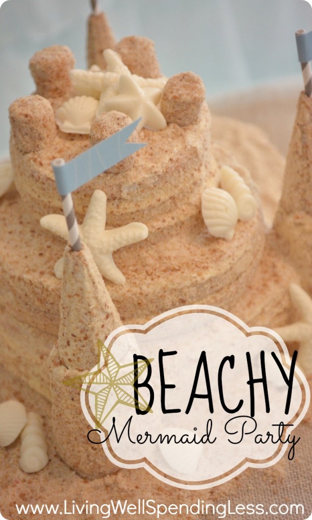 beachy mermaid party living