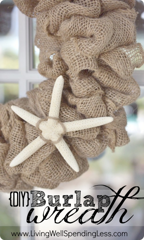 DIY Burlap Wreath | How to Make a Burlap Wreath | DIY Holiday Decors | DIY Holiday | Burlap Wreath Tutorial