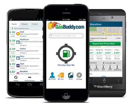 GasBuddy is a great money saving app that will help you save at the pump. 