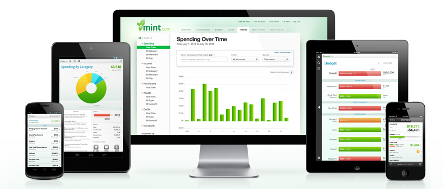 Use Mint to help you save money and track your finances. 