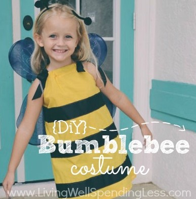 DIY Bumblebee Costume | How to Make a Bee Costume | NO-SEW Bee Costume | DIY Bee Costume | Homemade Bumblebee Costume