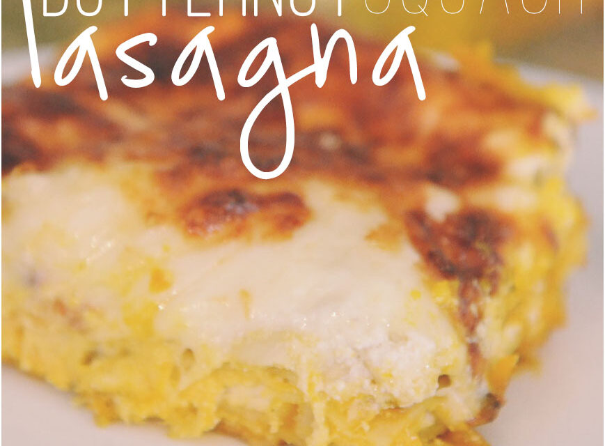 Butternut Squash Lasagna