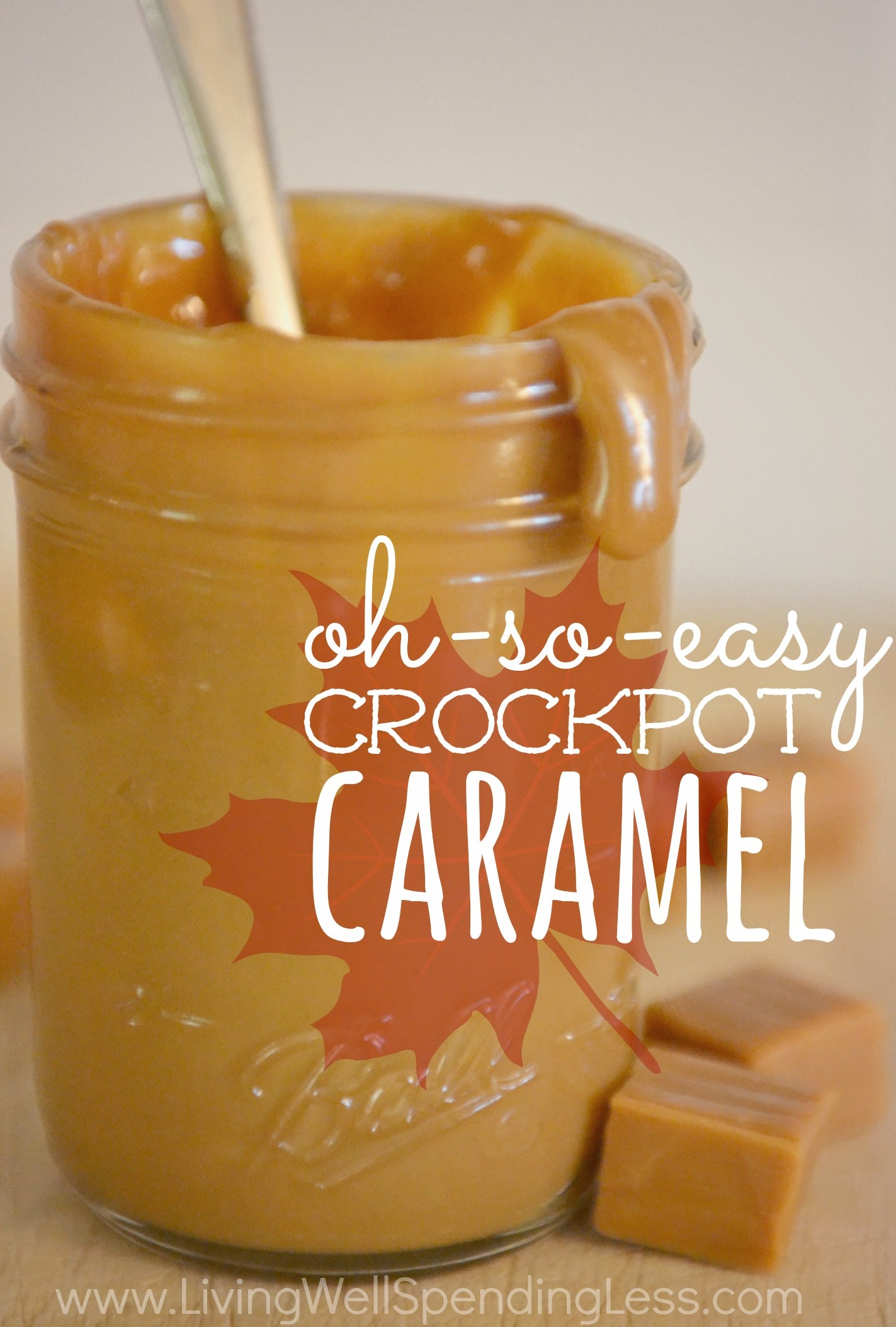 OhSoEasy Crockpot Caramel...you seriously won't believe how easy it