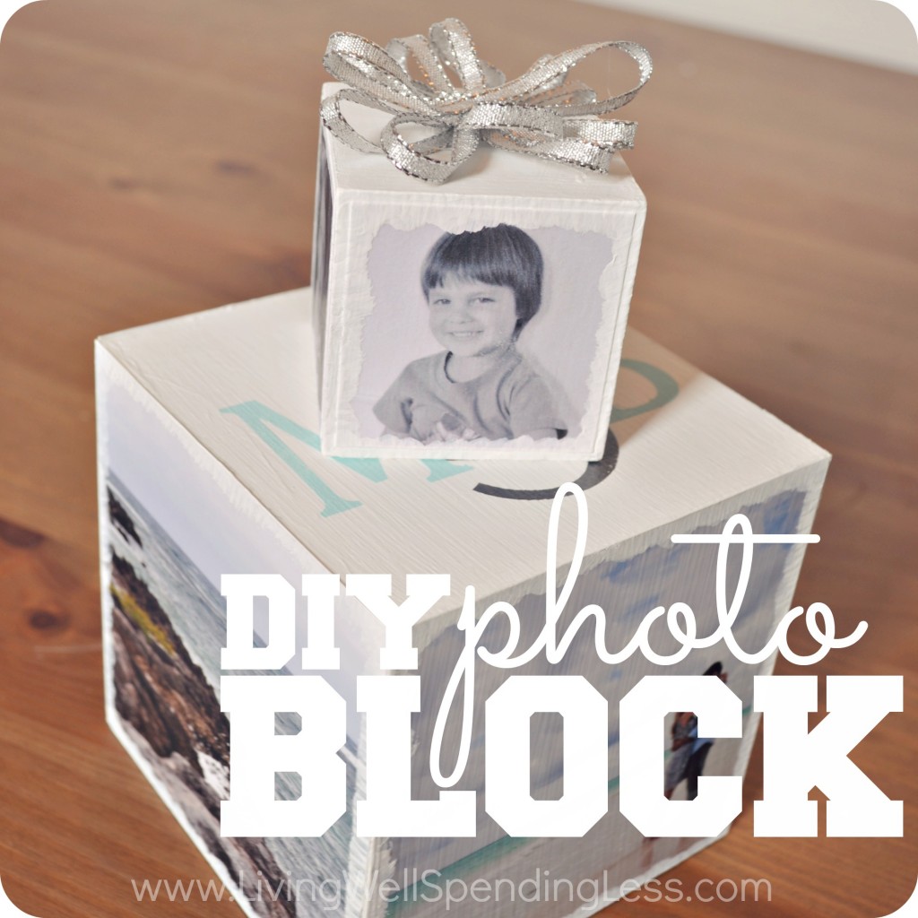 DIY Photo Block | Handmade Holiday Gift Ideas