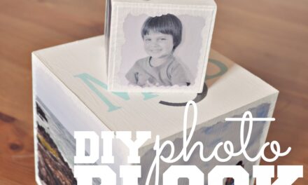 DIY Photo Block