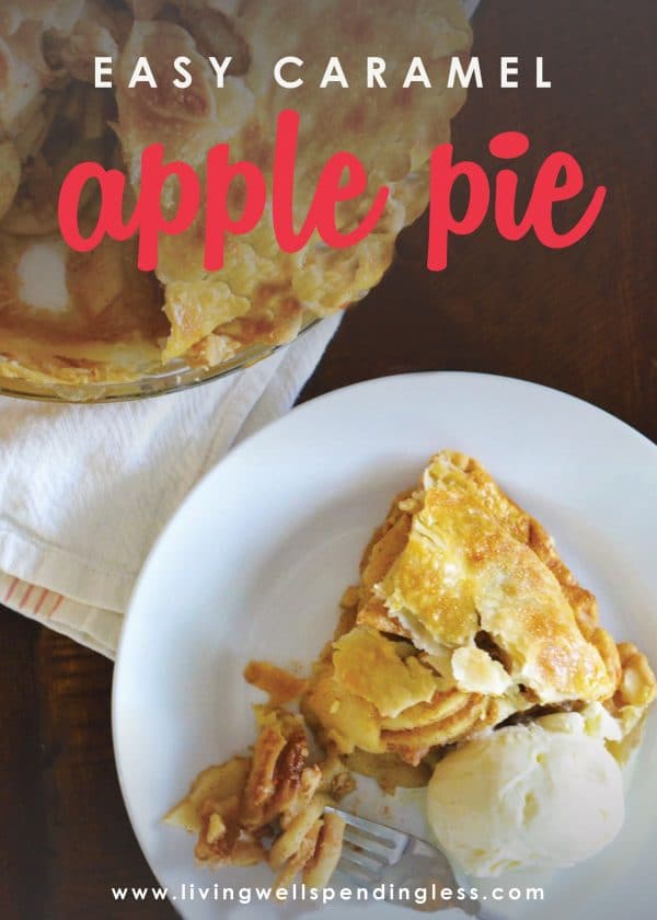 Love apple pie but not all the effort You won't believe how quick and easy it is to whip up this amazingly delicious, almost-from-scratch, caramel-infused version! Plus discover the secret weapon that every apple pie baker can't live without! Easy Caramel Apple Pie | The BEST Easy Apple Pie Recipe | Homemade Caramel Apple Pie | Apple Pie | Pie Recipes | Thanksgiving Pie Recipes | Apple Pie from Scratch