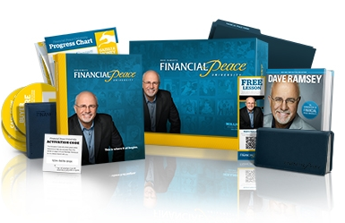 Dave Ramsey Financial Peace products. 