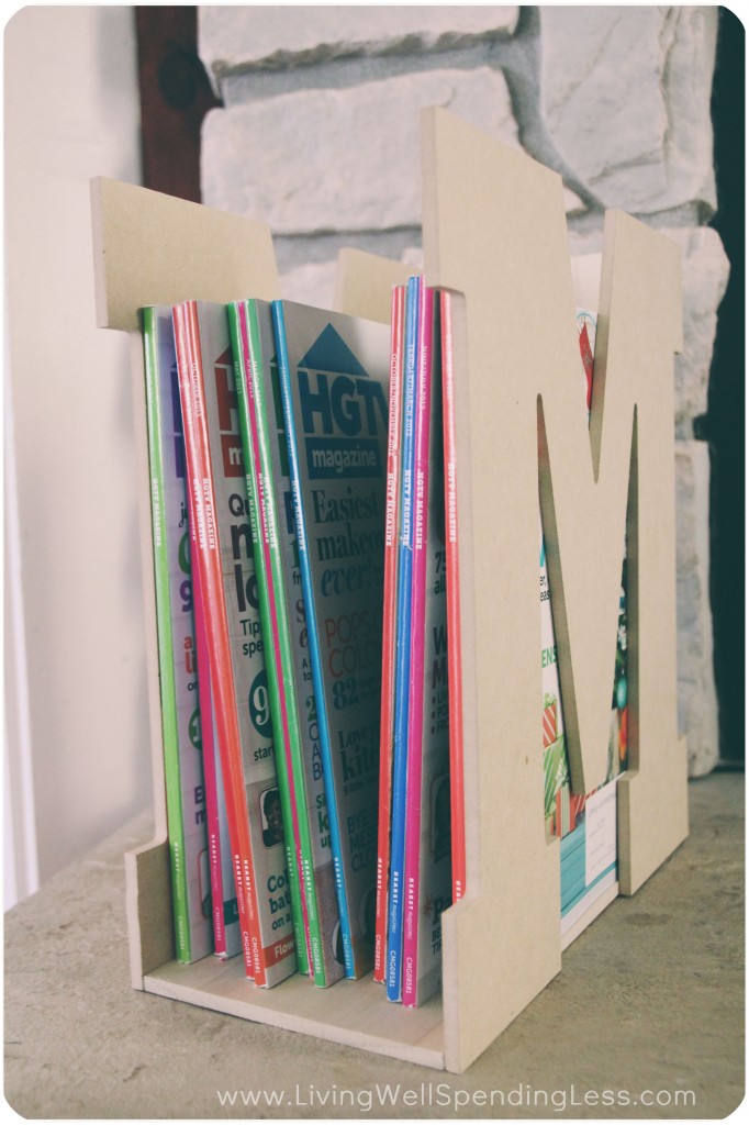 How To Make A Magazine Rack