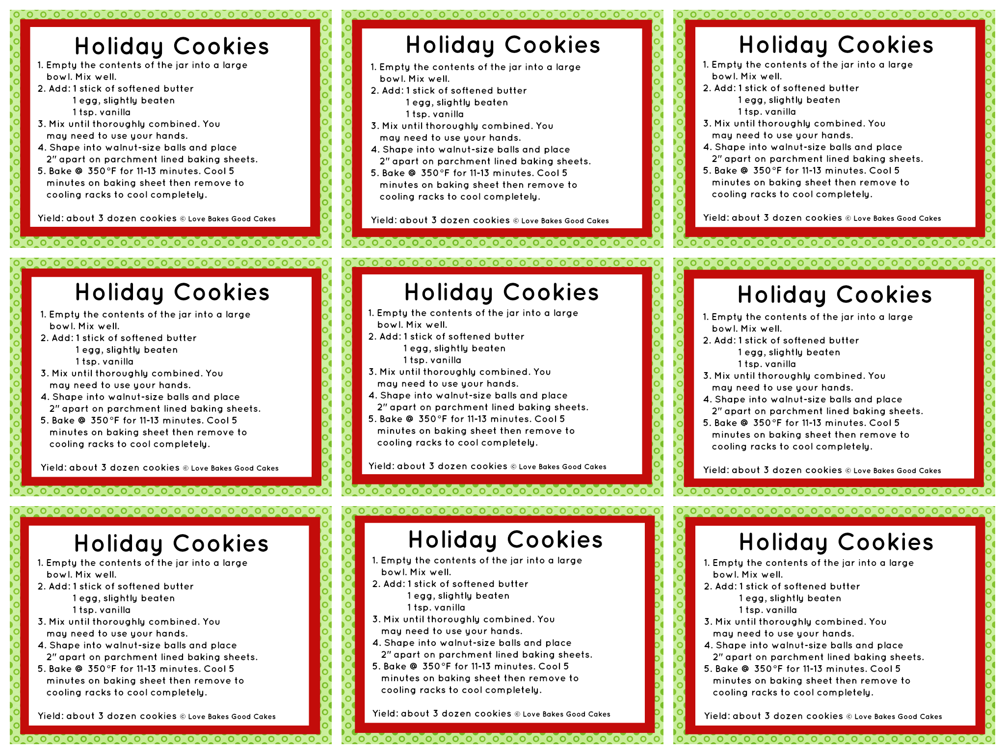 Holiday Cookie Mix In A Jar Living Well Spending Less 
