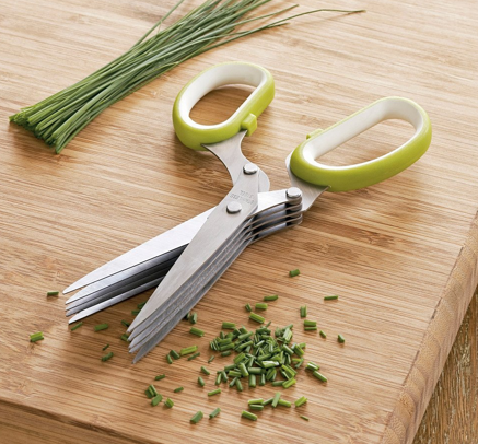 Home chefs and foodies will love these herb cutters as a gift. 