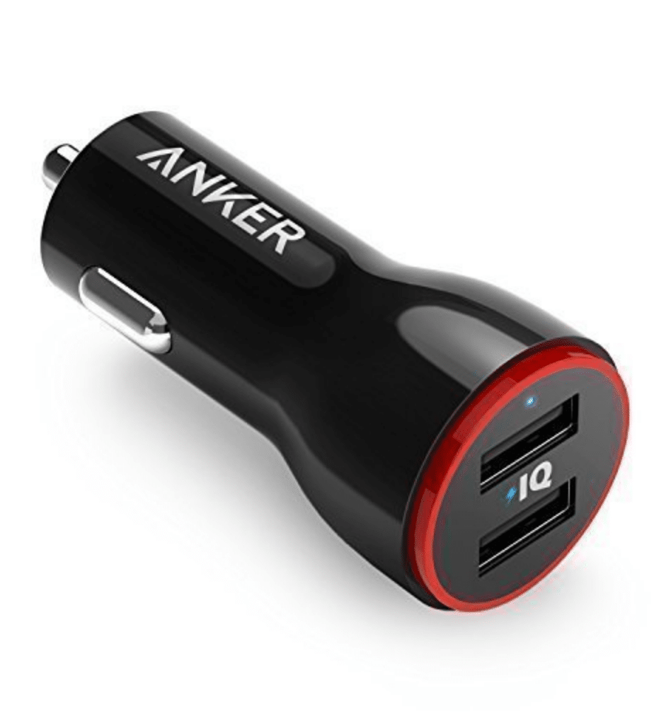 Techies will appreciate this dual USB charger as a gift. 