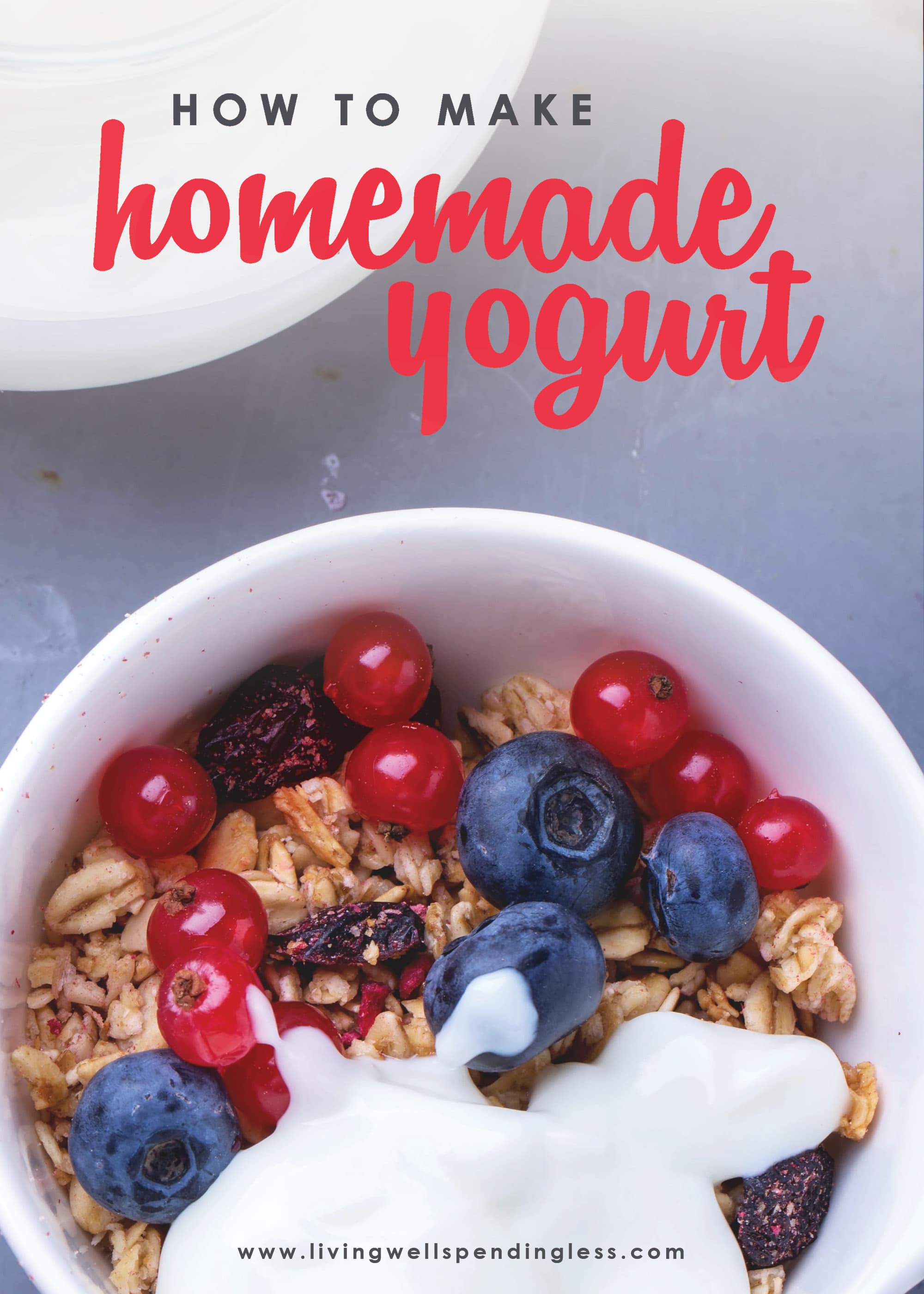 Looking for an easy and delicious homemade yogurt recipe? Here's how to make homemade yogurt in both a crockpot & Instant Pot - both super easy!