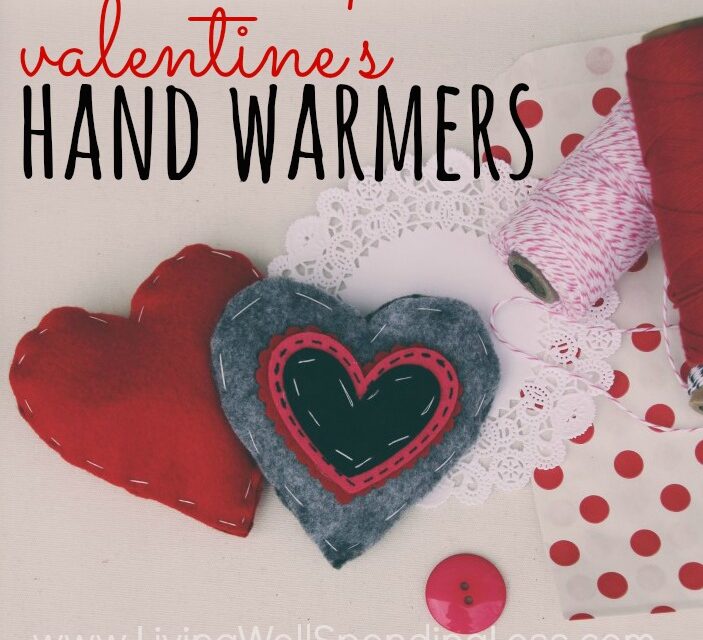 DIY Valentine’s Hand Warmers