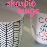 DIY Sharpie mugs are still all over Pinterest, but do they really work? This step-by-step tutorial shows you how to make them and tells you exactly which markers won't wash off! Great gift idea!