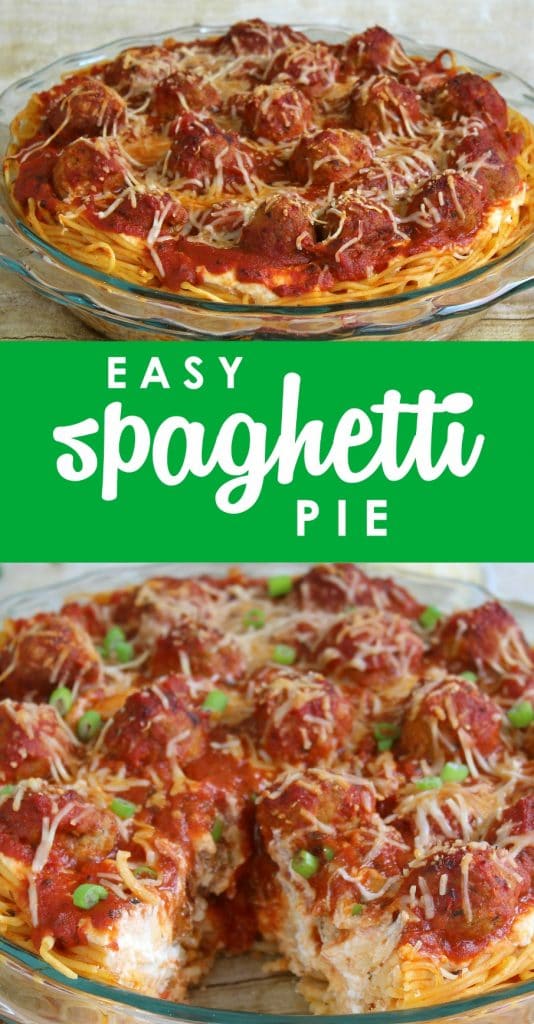 Spaghetti and Meatball Pie Recipe | Living Well Spending Less®