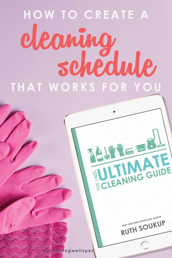 Want a clean house but have no idea where to begin? Believe it or not, a cleaning schedule can actually make keeping your house clean a whole lot easier! In just 3 easy steps, this super practical post will show you exactly how to create a personalized cleaning plan that will work for your own home. FREE DOWNLOADS included making it that much easier for you! #cleaningschedule #cleanhome #housecleaning #timemanagement #cleaning #cleaningplan #freeprintables #cleaningworksheets #cleaningchecklist