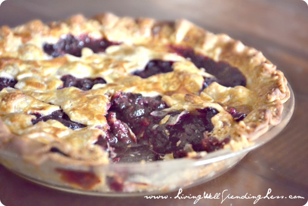 Homemade Blueberry Pie Recipe