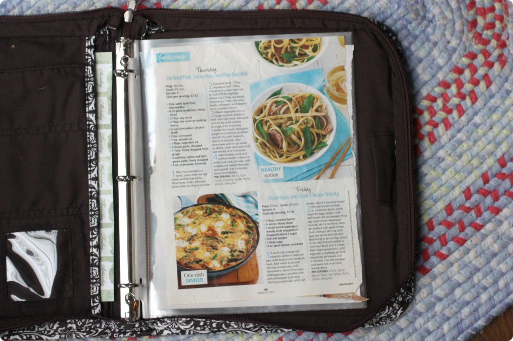 Keep your favorite recipes on hand for easy access when you need a quick dinner solution