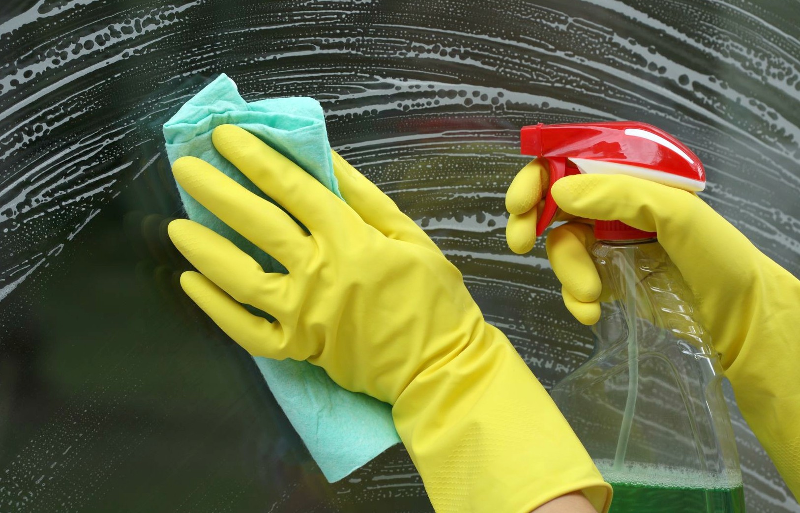 All purpose cleaning spray with items from your pantry.