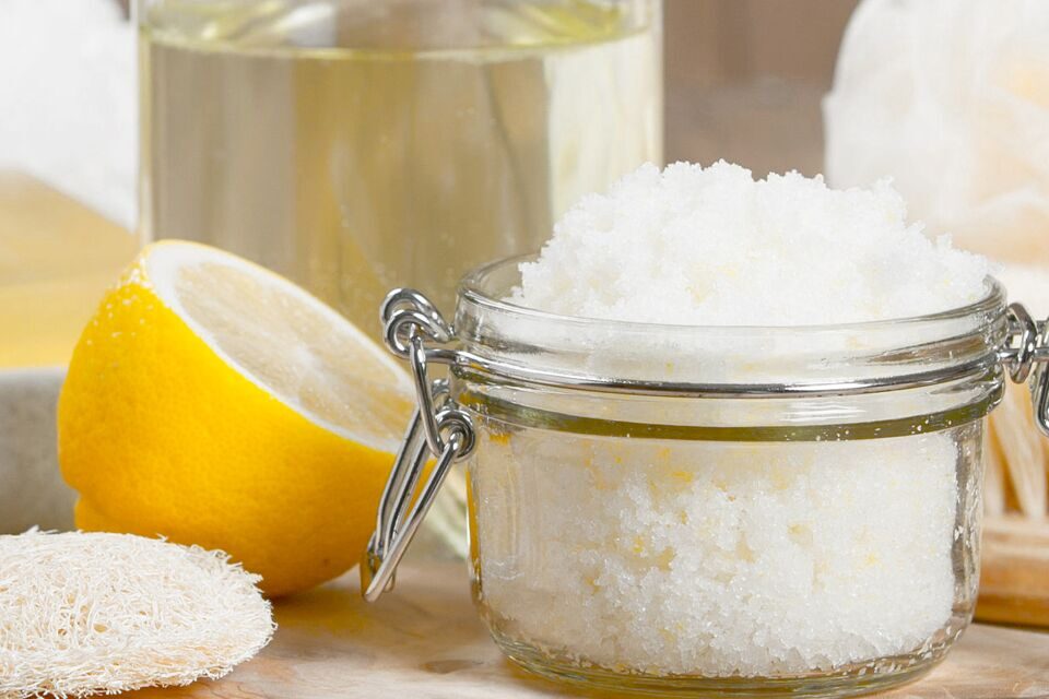 Lemon Hand Scrub