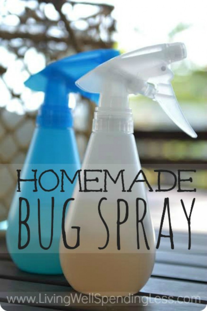 Homemade Bug Spray Living Well Spending Less 