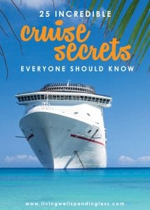 The Cruise secrets everyone should know. Learning how to save money on your next cruise.