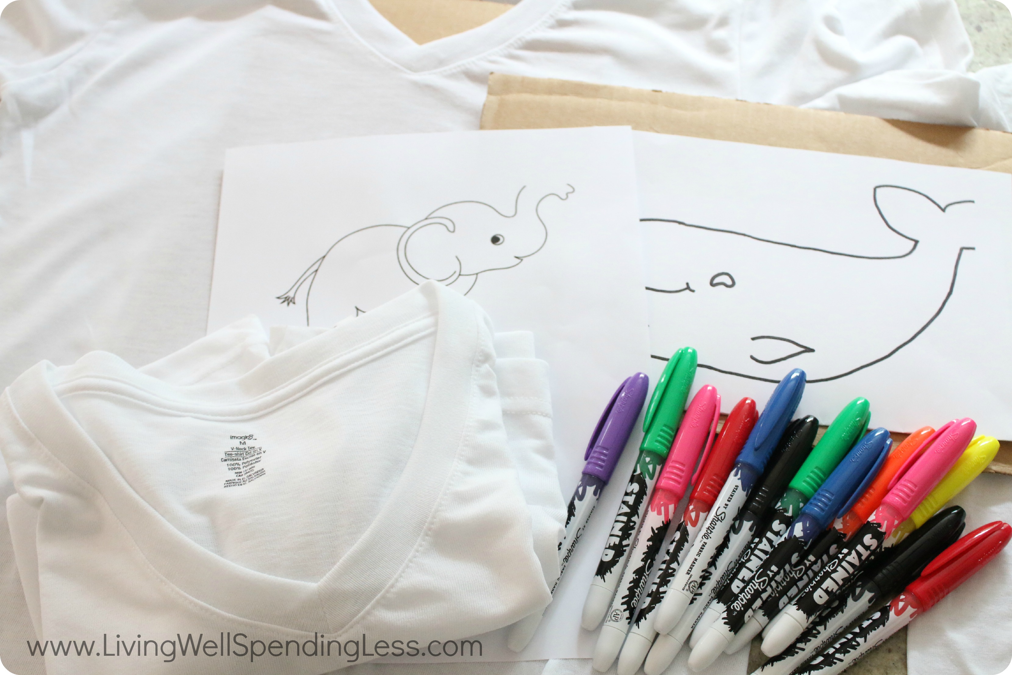 Easy And Fun Diy Sharpie T Shirts