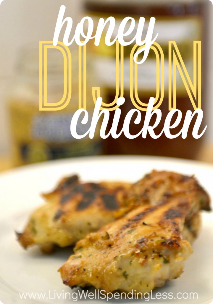 Pressed for time? Then this Easy Honey Dijon Chicken is a quick and tasty choice for dinner tonight!