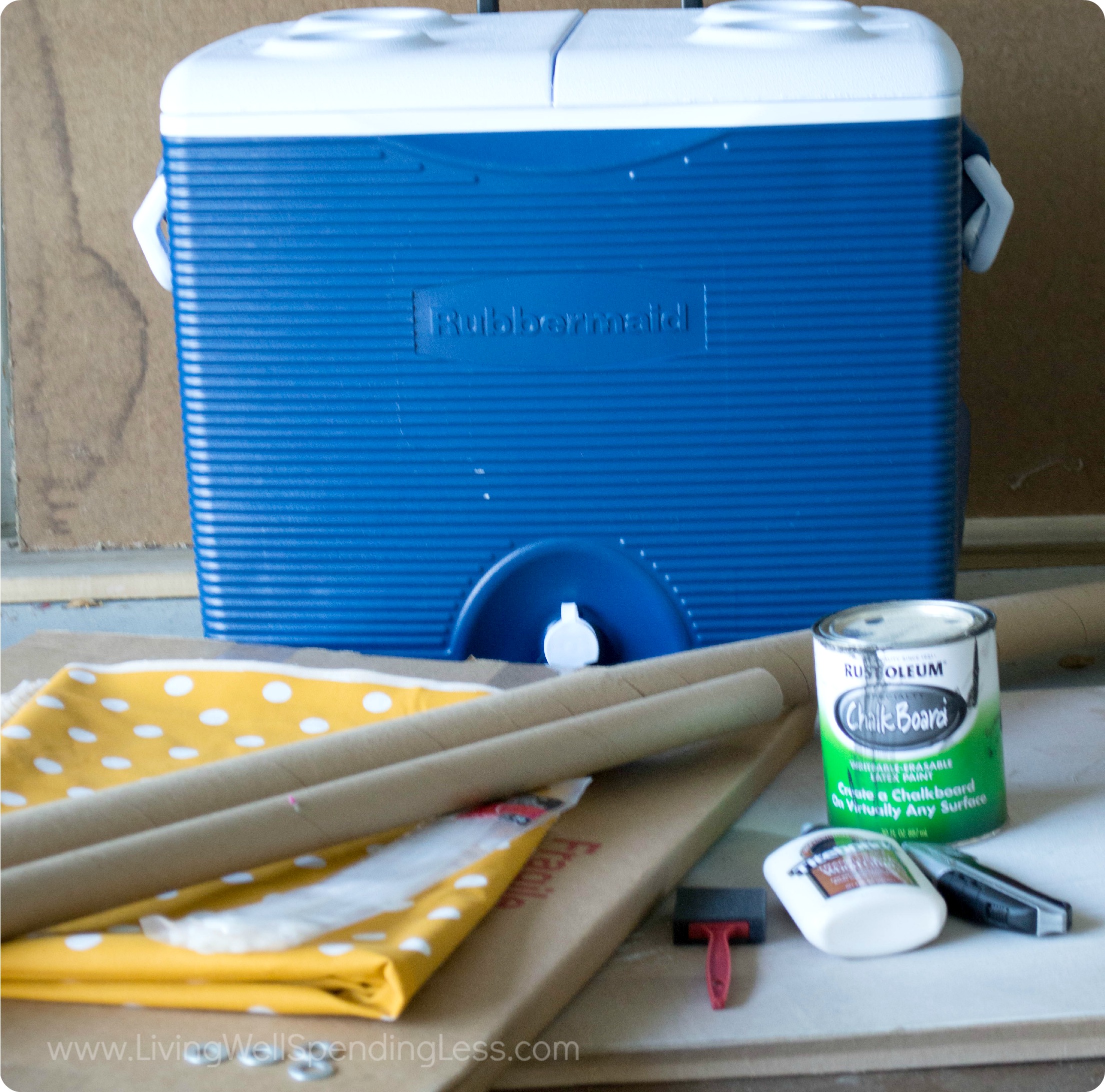 This easy DIY slushie stand is a perfect project for the summer that your kids will love