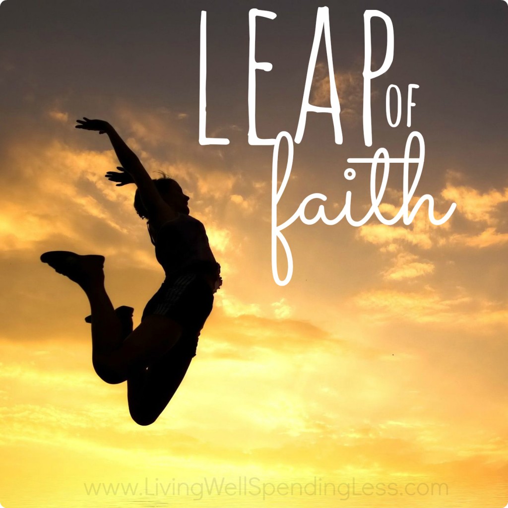 Leap of Faith | Faith & Life Inspiration | Life Goals