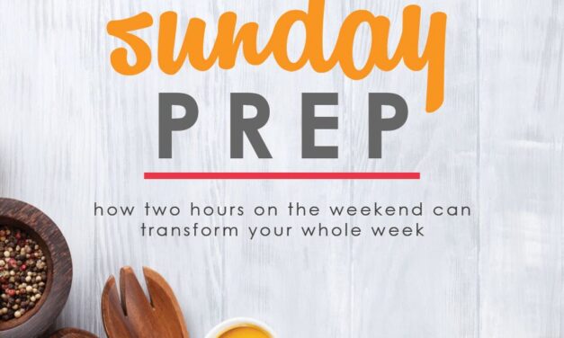 Sunday Prep: How 2 Hours on the Weekend can Transform your Whole Week