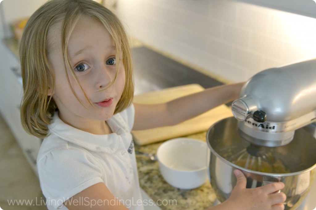 Kids love to help with this easy butterscotch cookie recipe. 