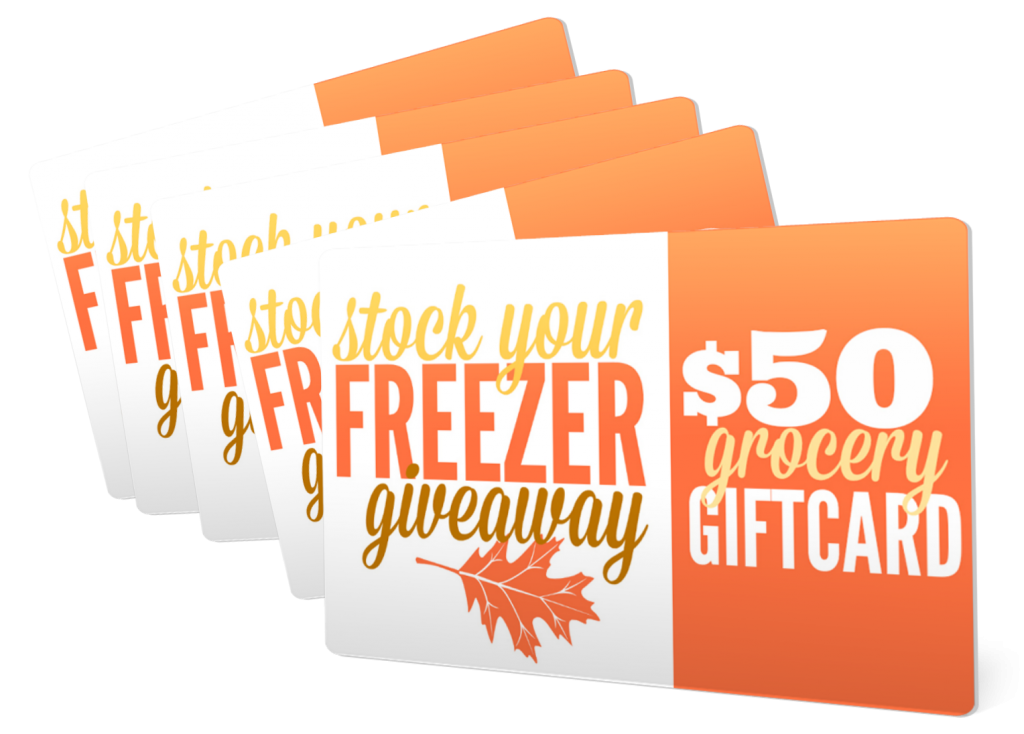 Stock Your Freezer Gift Cards