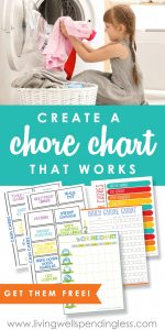 Diy Chore Chart Poster Board