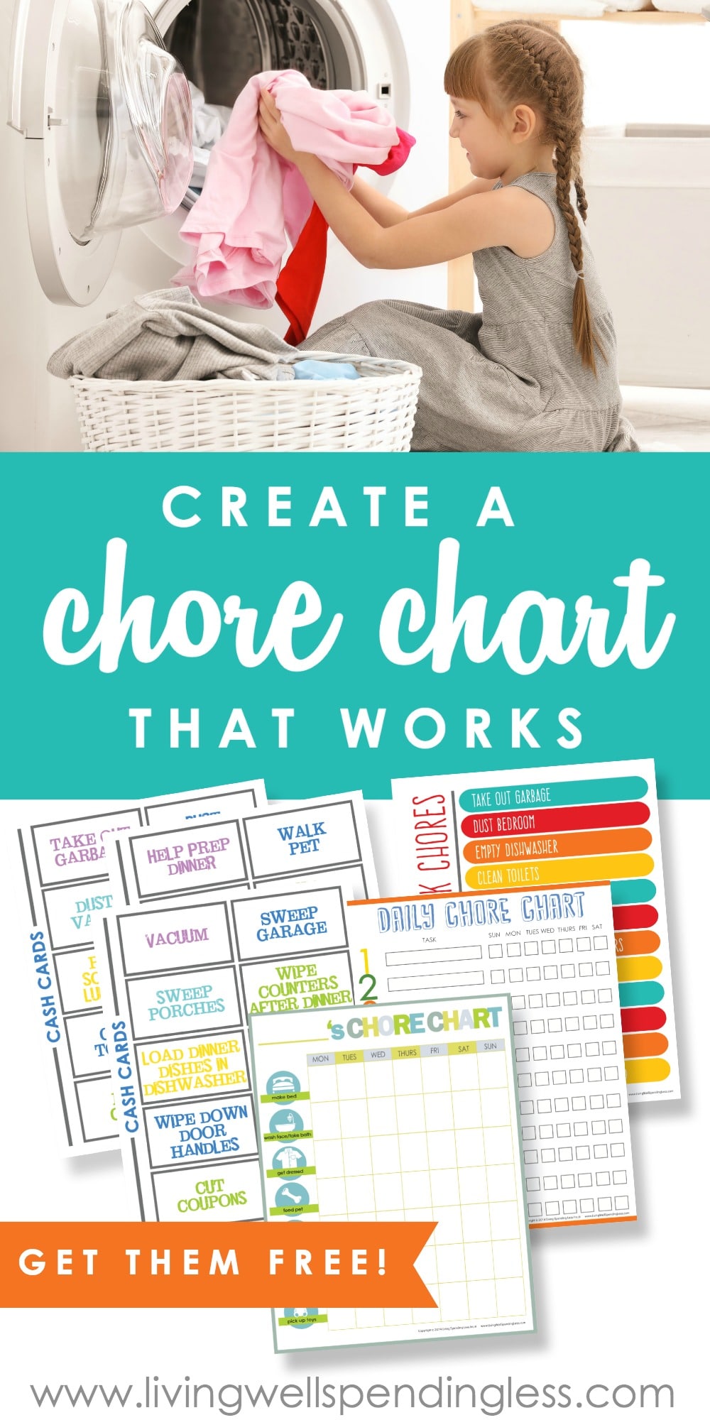 Chore Chart for Kids | How to Make a Chore Chart | Chore Chart That Works | DIY Chore Chart | Chore Chart Ideas | Home Management