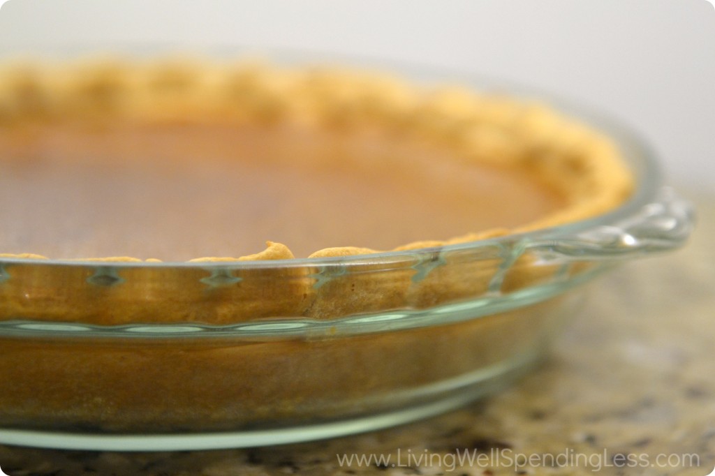 This pumpkin pie is delicious, simple and totally foolproof! 