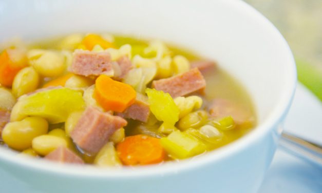 Easy Freezer Ham & Bean Soup