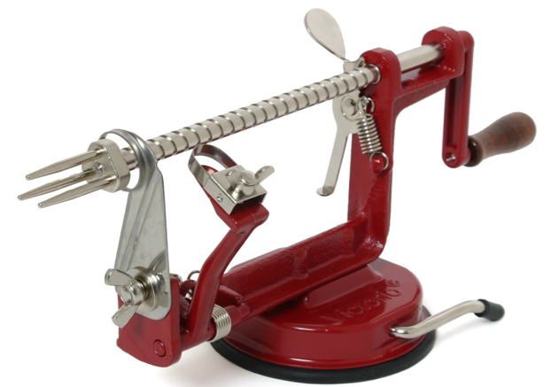 This Victorio Apple & Potato Peeler is the perfect gift for the handy baker or cook in your life. 