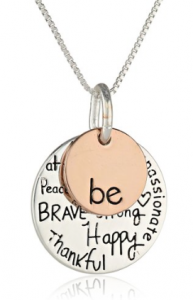 This inspirational "Be" necklace is the perfect addition to an outfit for your mom, sister, or aunt!