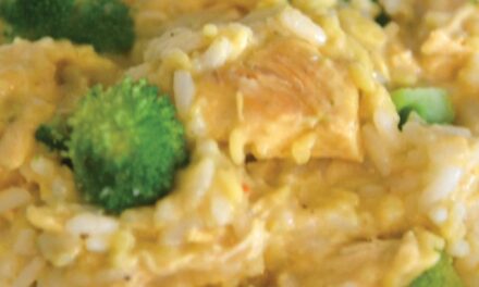 Cheesy Chicken & Rice Casserole