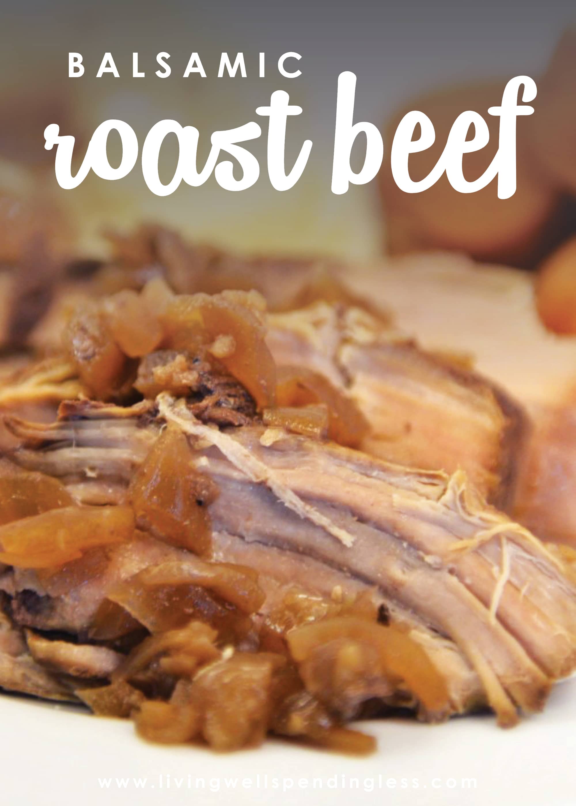 Need an effortless meal that can make any day feel like a holiday? This tender, mouthwatering balsamic roast beef takes just minutes of prep. Even better, it can be frozen ahead then slow-cooked to perfection in the slow cooker for a delicious & hearty one pot meal that your family will go absolutely crazy for!