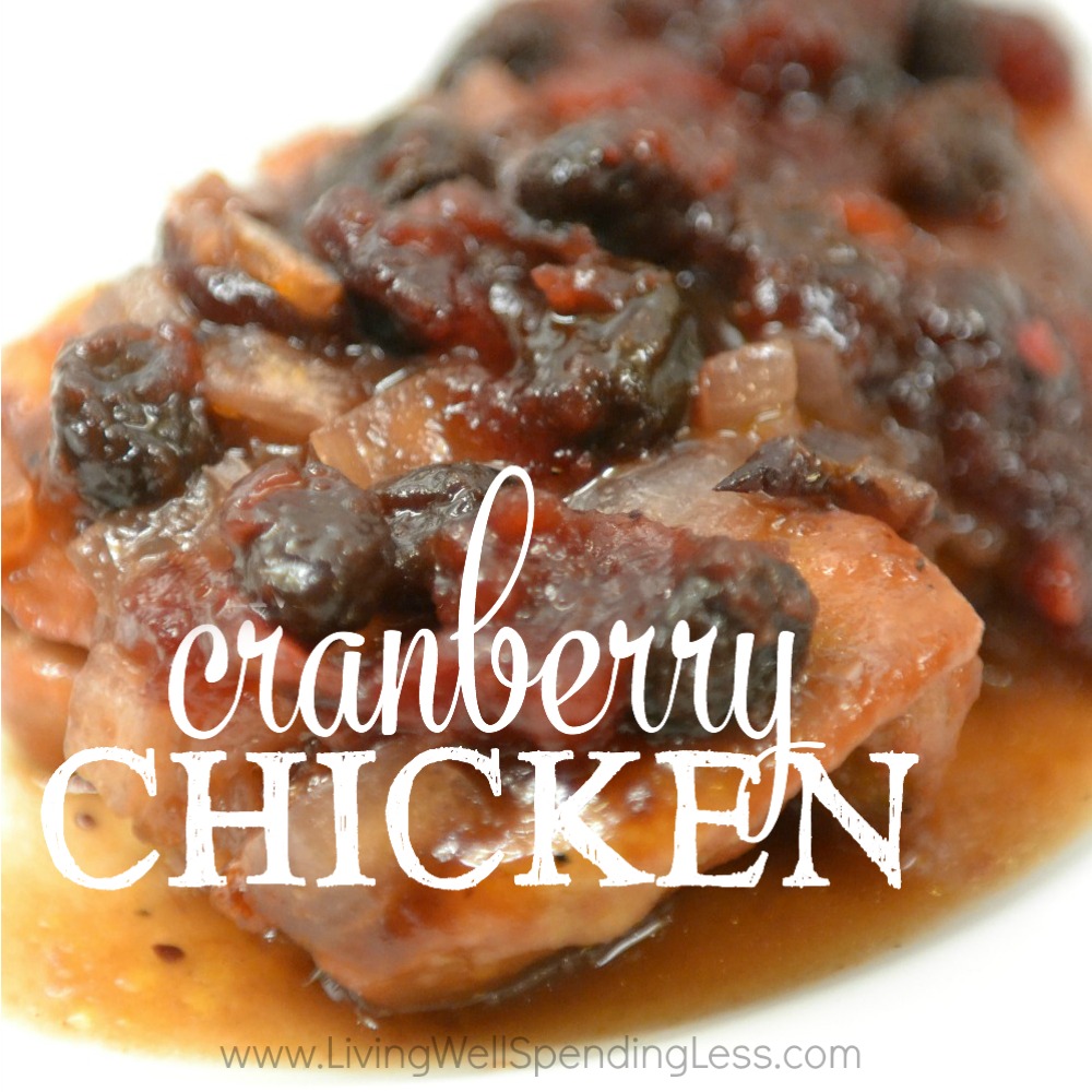 Easy Slow Cooker Cranberry Chicken Best Cranberry Chicken Recipe