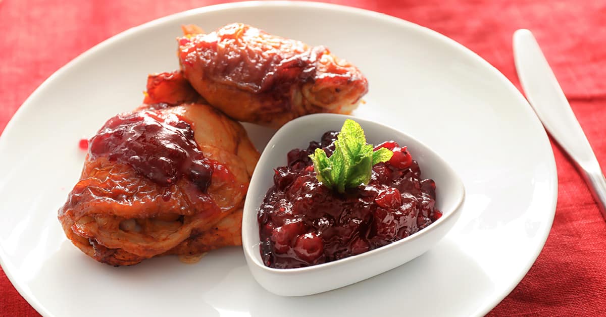 Easy Slow-Cooker Cranberry Chicken (It’s Freezer-Friendly Too!)