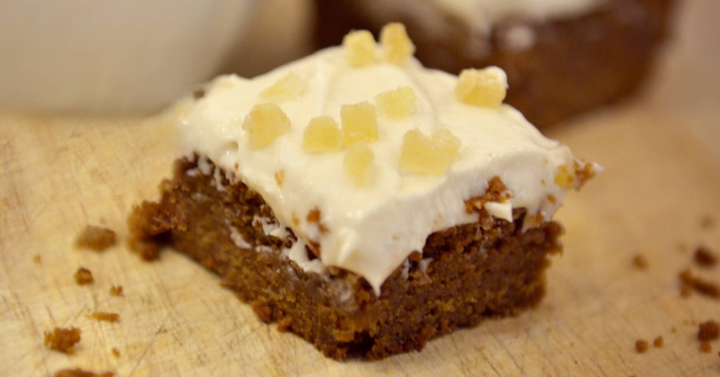 Easy Homemade Gingerbread Bars