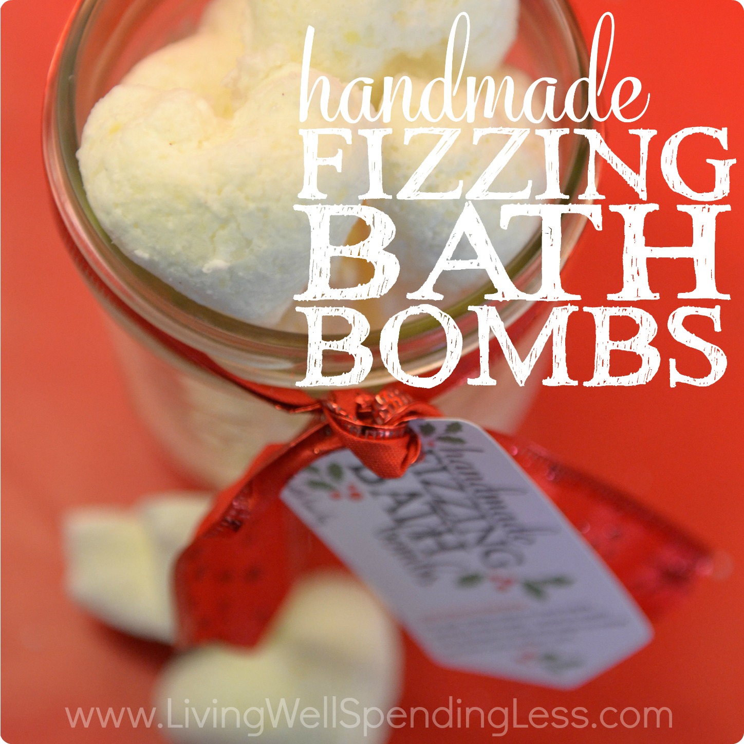 Handmade Fizzing Bath Bombs!! Living Well Spending Less®