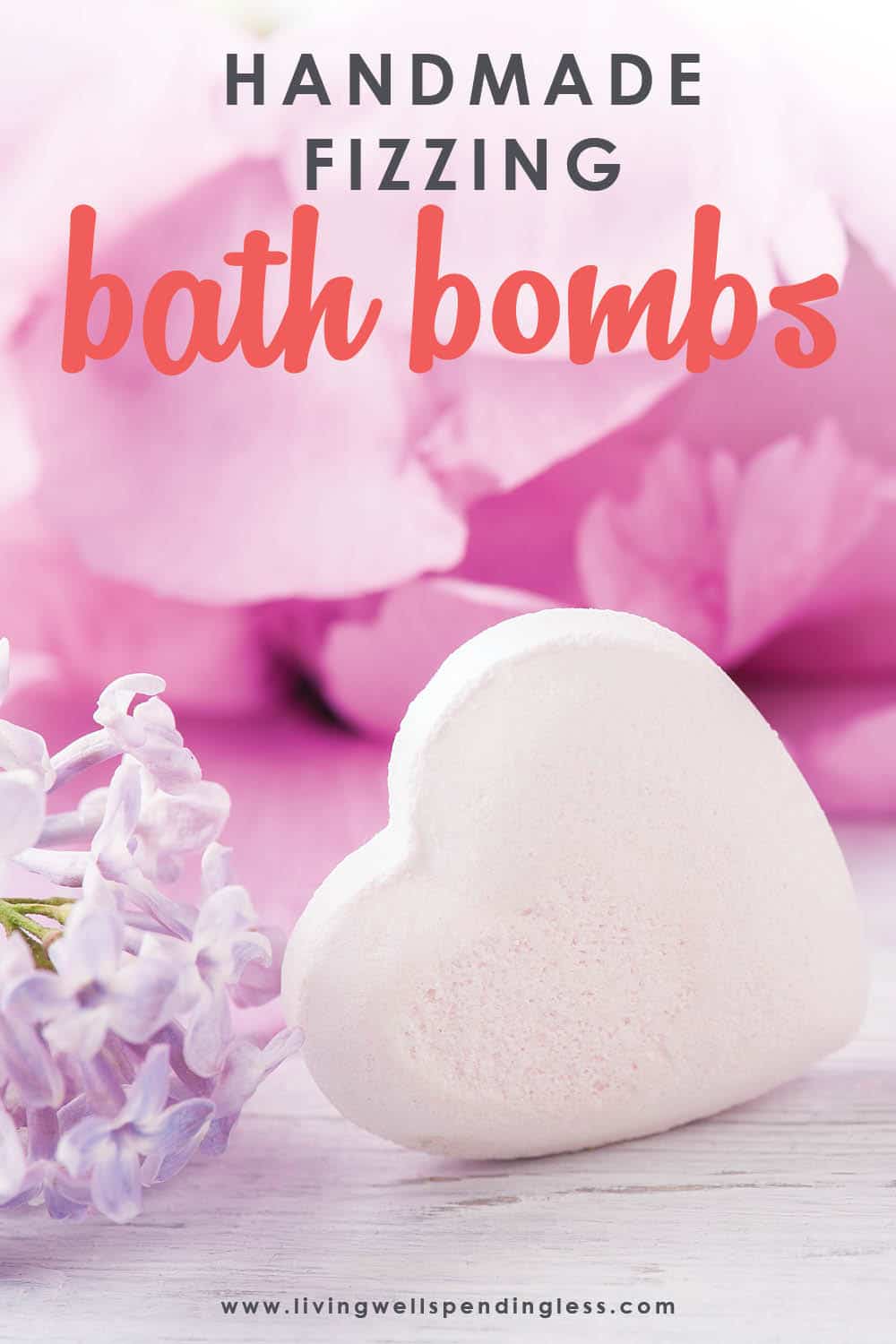 These handmade fizzing bath bombs are a breeze to make for the kids, and are a fantastic handmade gift for friends, neighbors, or teachers! Don't miss this detailed tutorial for step-by-step instructions on how to make your own homemade bath bombs.