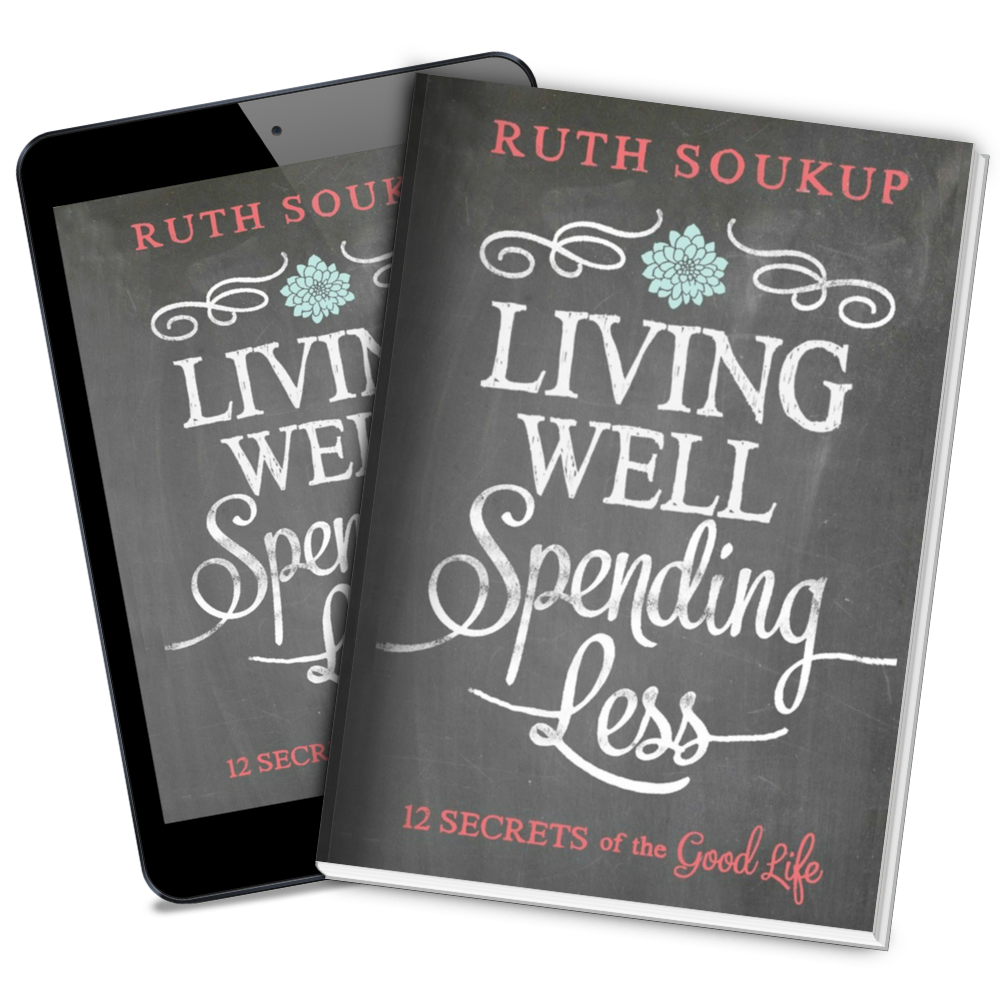 The LWSL book by Ruth Soukup has all the secrets to a good life. 